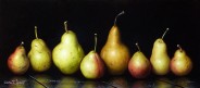 Pears in a Row, Black