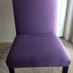 purple dining chair